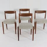 Set of 4 JCA Jensen chairs ‘Hornum’ design danois