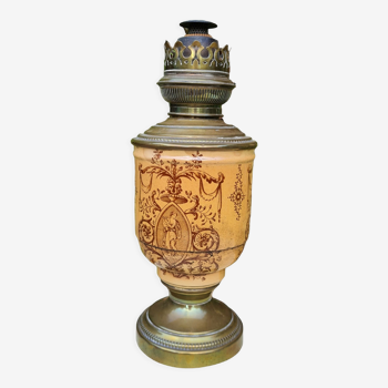 kerosene lamp Stella Brenner baroque style