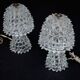 Pair of Italian Murano “Rostrato” Glass Table Lamps by Ercole Barovier, 194