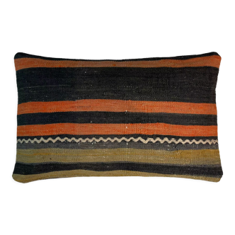 Housse de coussin kilim turc vintage 30x50cm