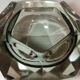 Decorative murano glass bowl. Italy 1980s