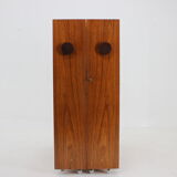Teak folding bar by Johannes Andersen, Denmark 1960