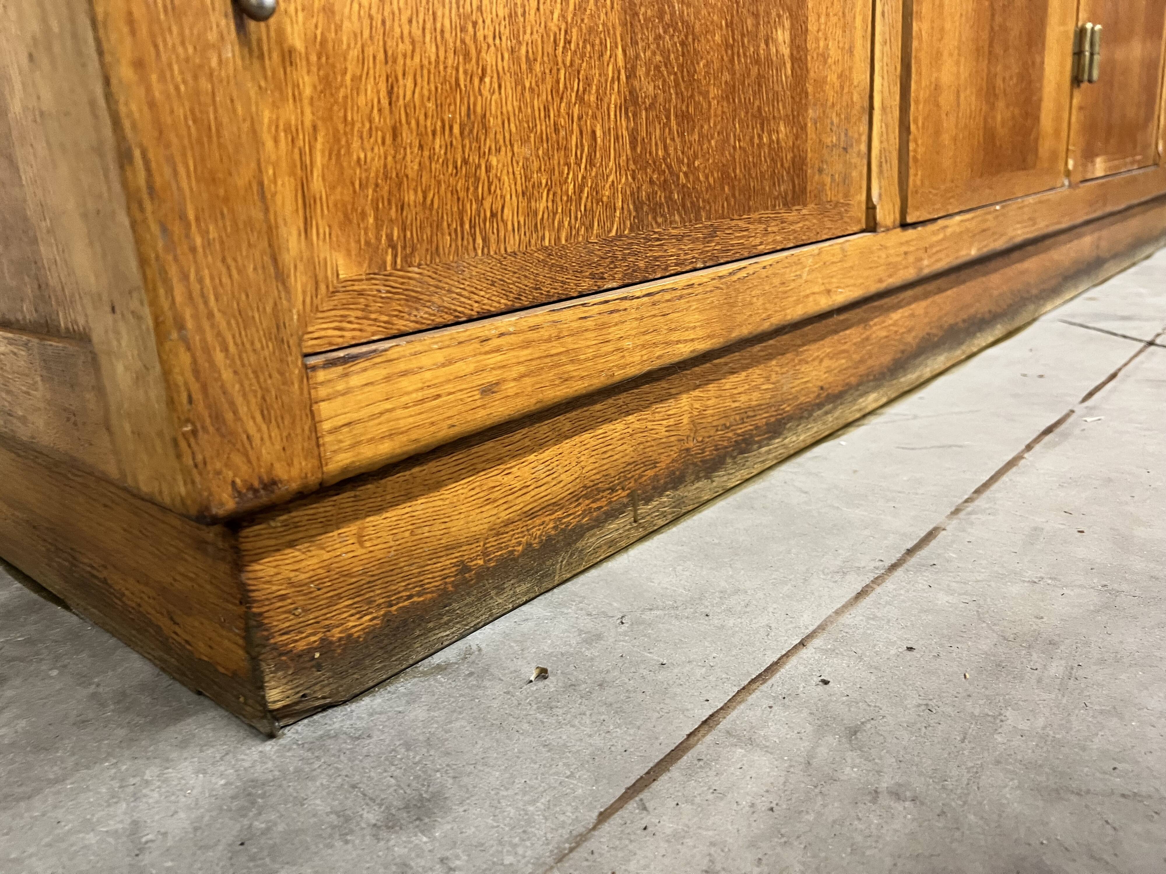 Armoire XL à étagères, classeur armoire vintage