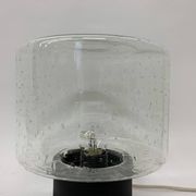 Plafonnier en verre design du milieu du siècle, années 1960