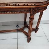 Banc de piano en chêne sculpté