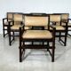 Mid-Century Modern Set of 6 Armchairs by Edward Wormley for Dunbar