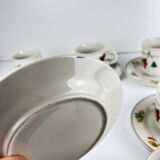 Set of 4 Christmas coffee/tea cups, 1980