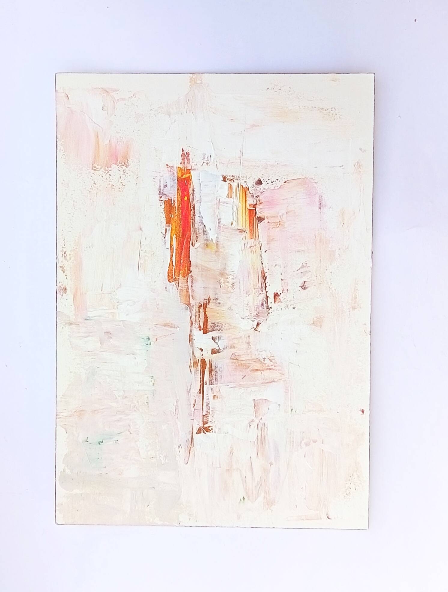 Acrylic on paper – abstract composition – 26 x 18 cm