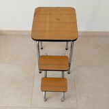 Vintage formica stepladder stool from the 70s/80s