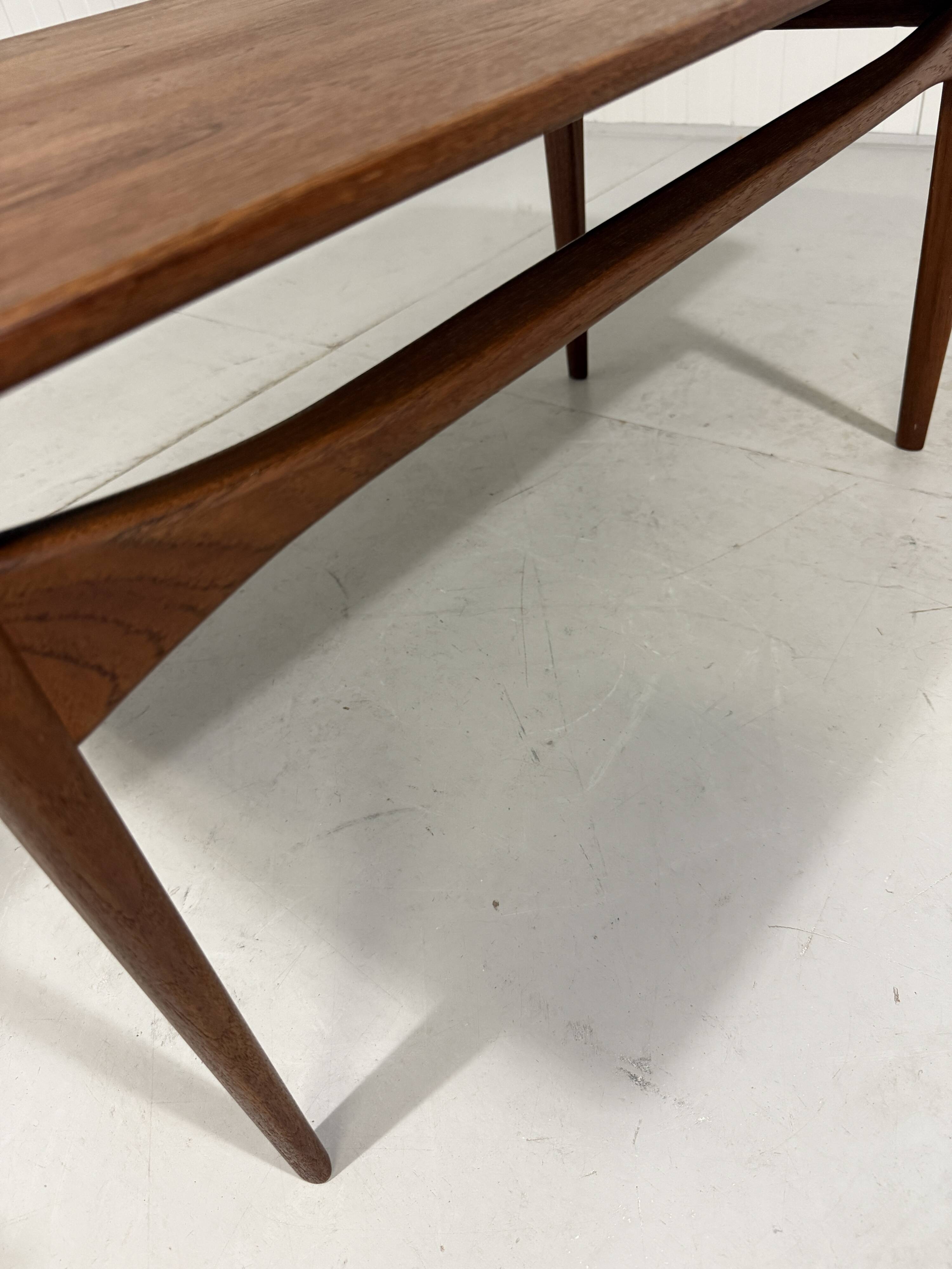 France & Daverkosen FD503 teak coffee table by T. & E. Kindt Larsen