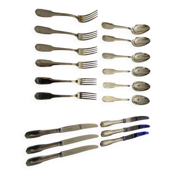 18-piece cutlery set Deetjen Strasbourg luxury edition 100 shell model
