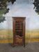 Petite vitrine en chêne une porte
