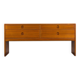 Vintage Danish Model N. 604 chest in teak by Aksel Kjersgaard, 1960s