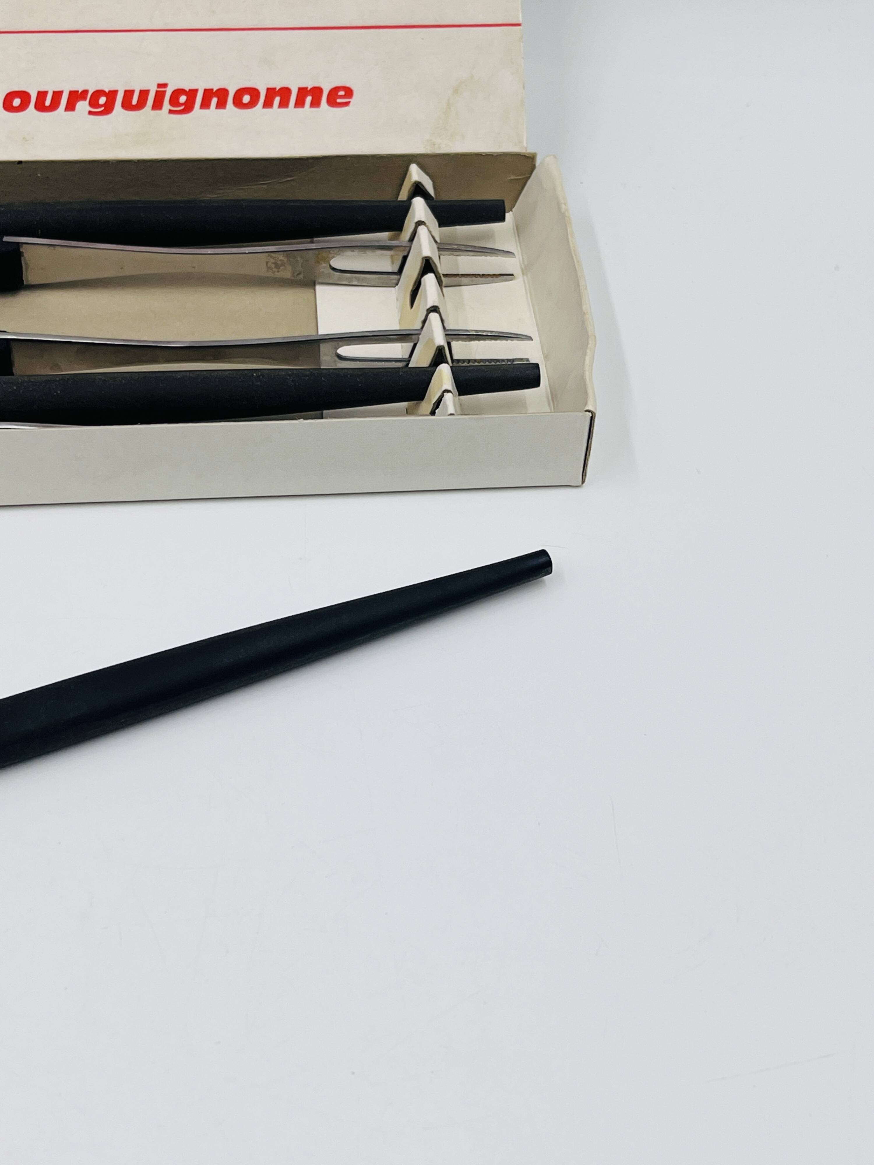 Set of 6 Bourguignonne Fondue Forks Le Creuset