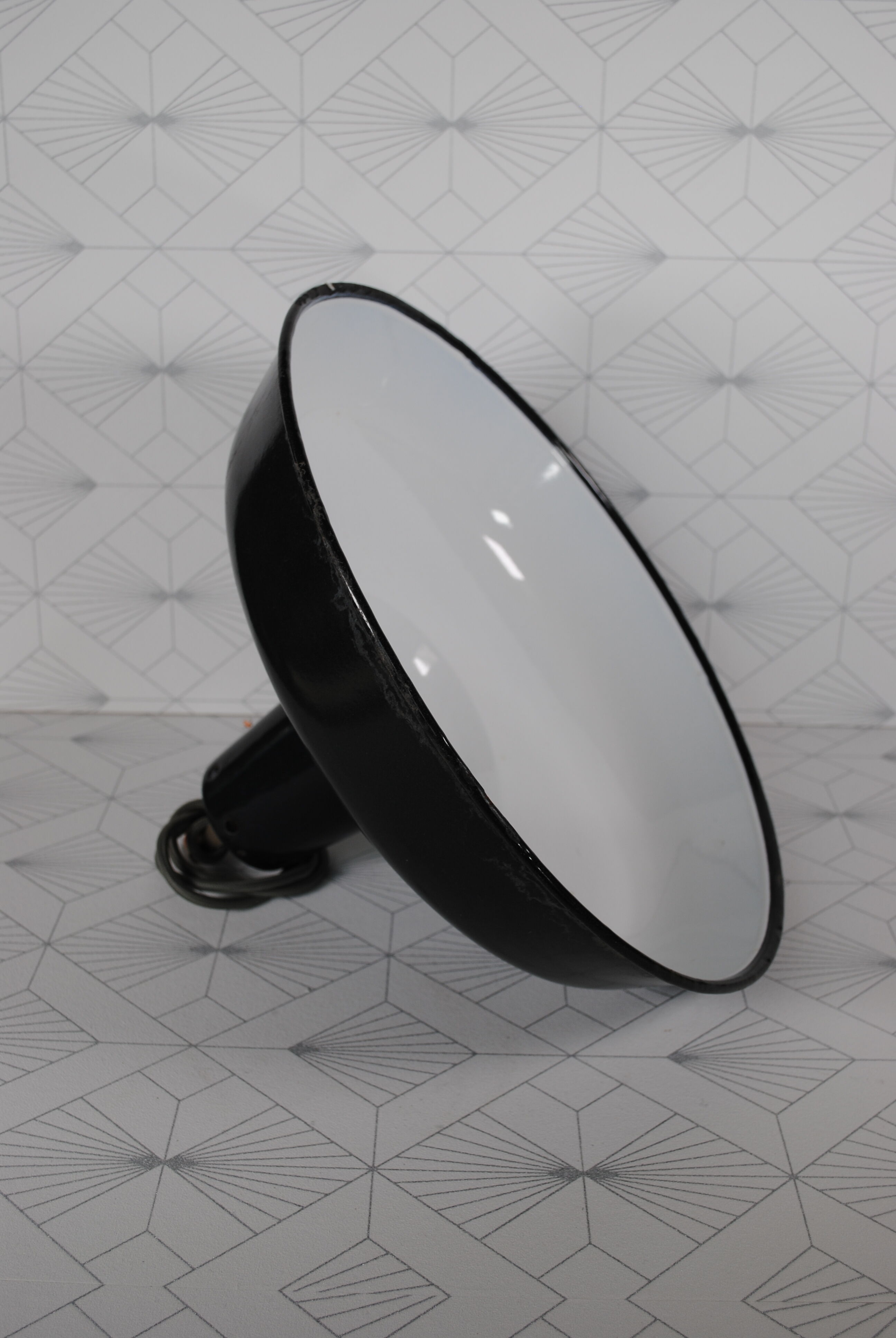 Industrial enamel hanging