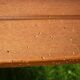 Low mirror in a carved wooden art-deco 1930 112x36cm