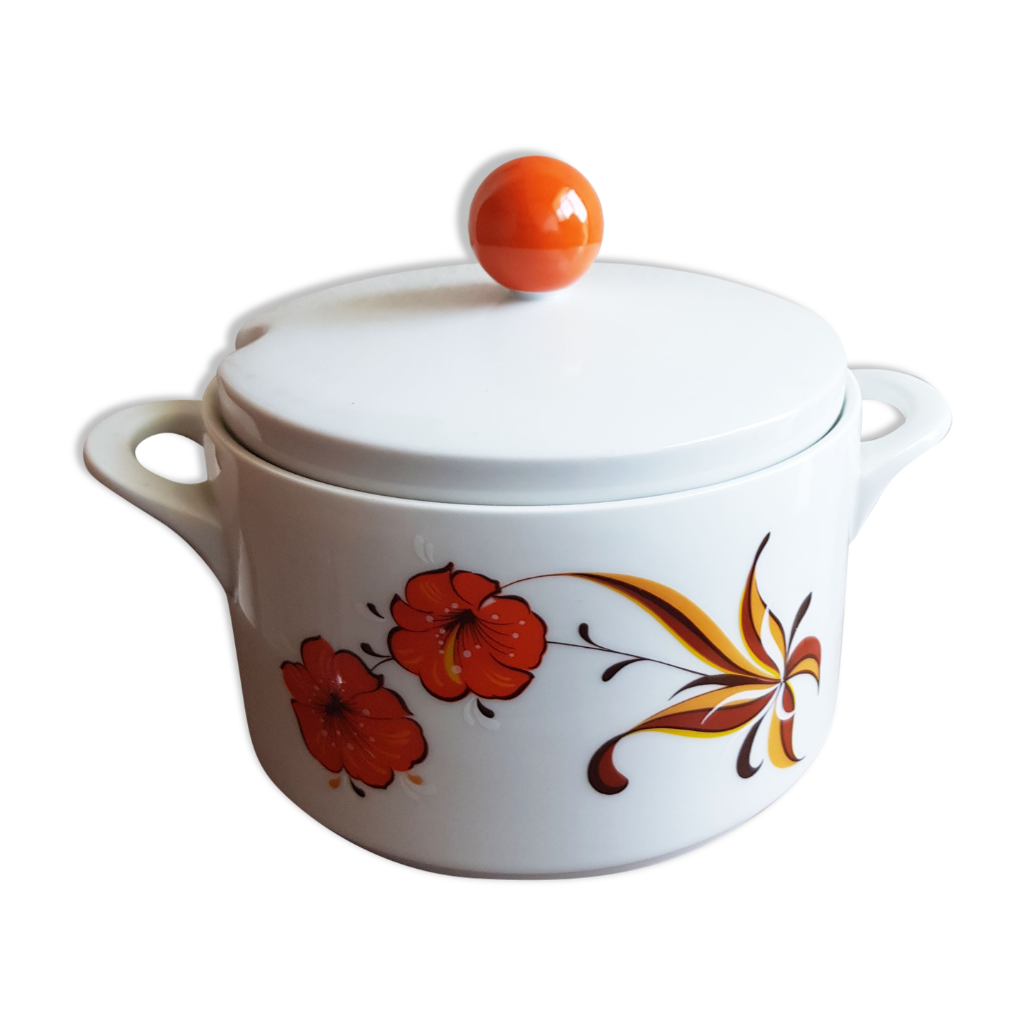 Vintage orange soup / vegetable - Bavaria