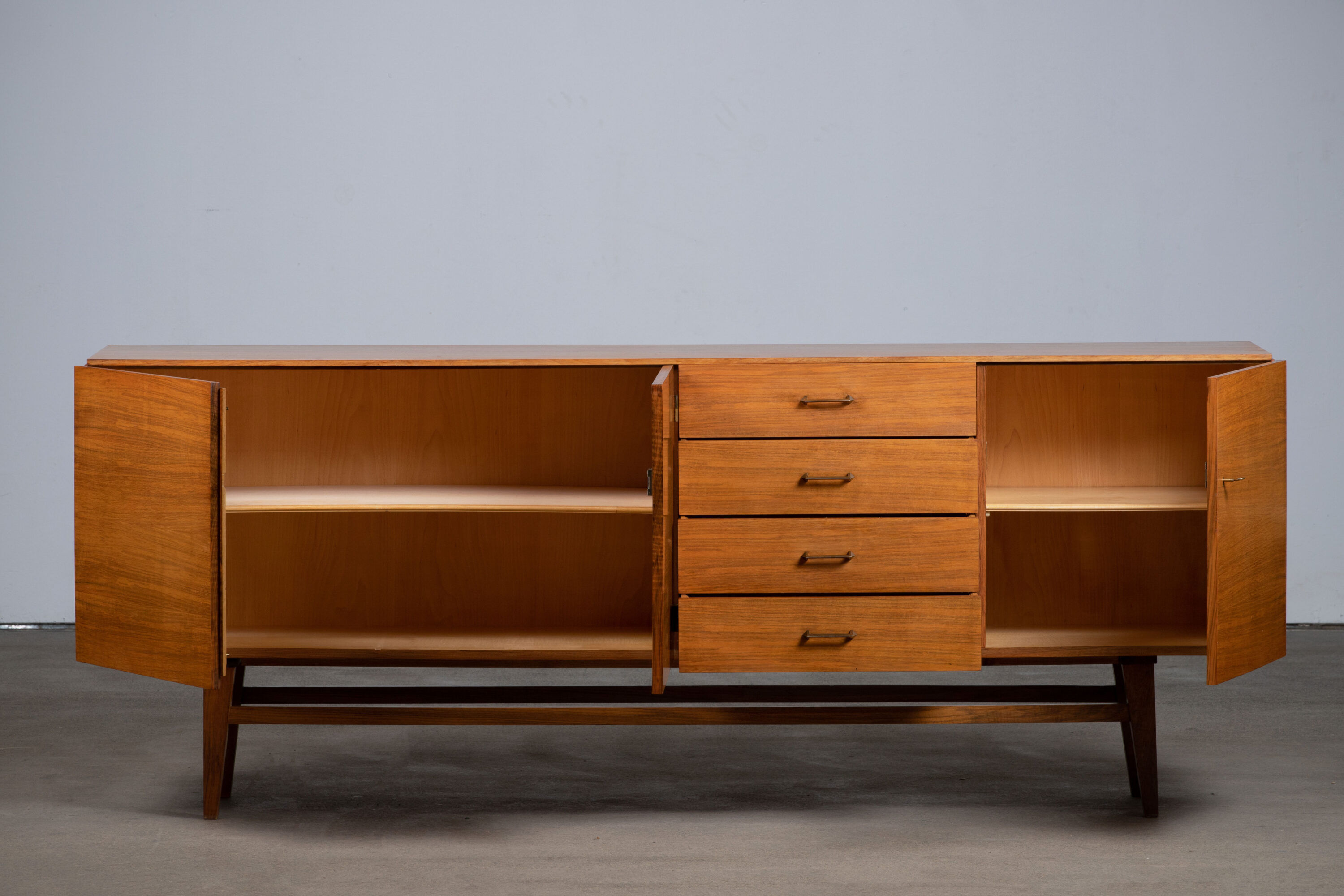 Vintage scandinavian sideboard – 230 cm