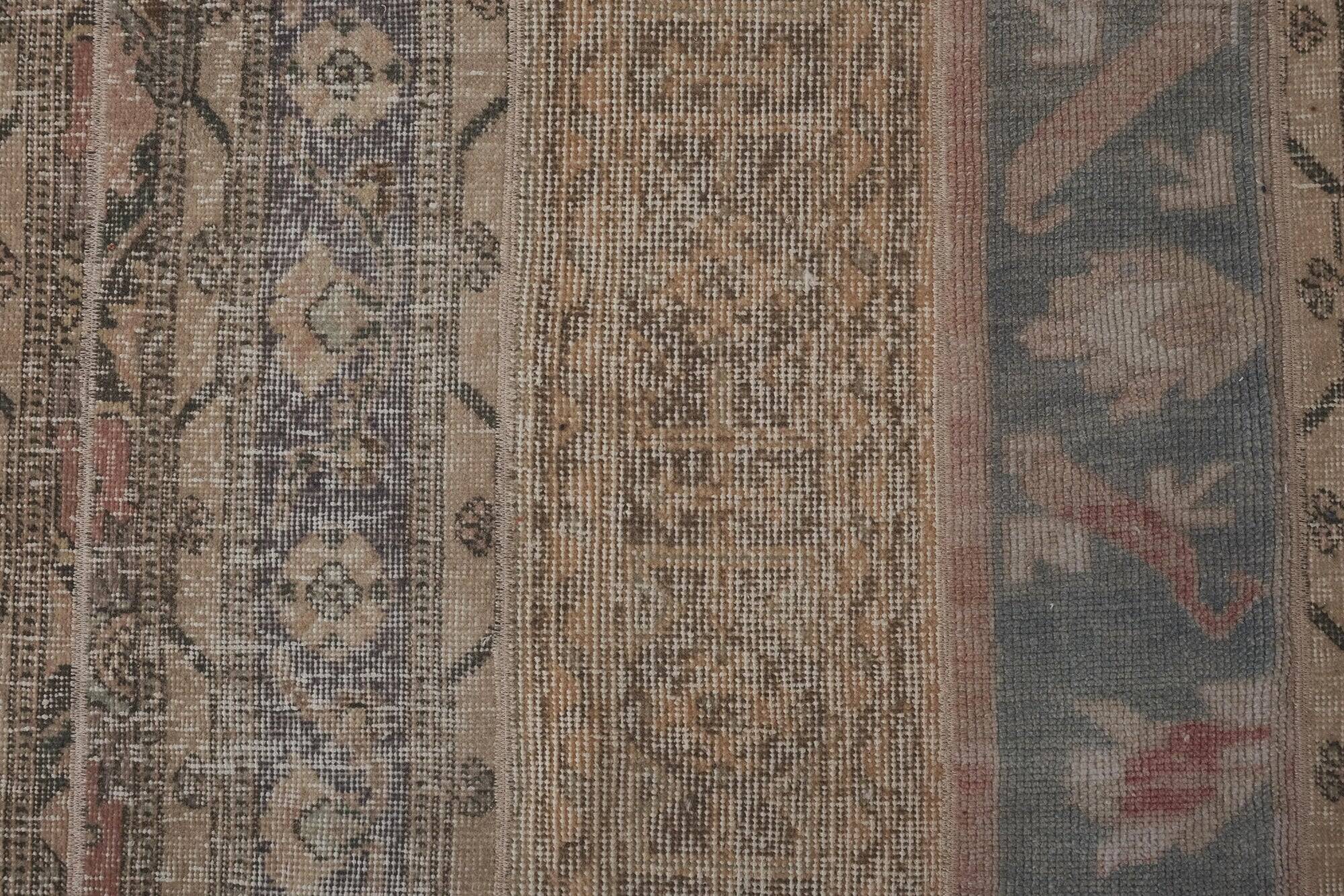 Vintage Turkish hallway rug 75x1 cm