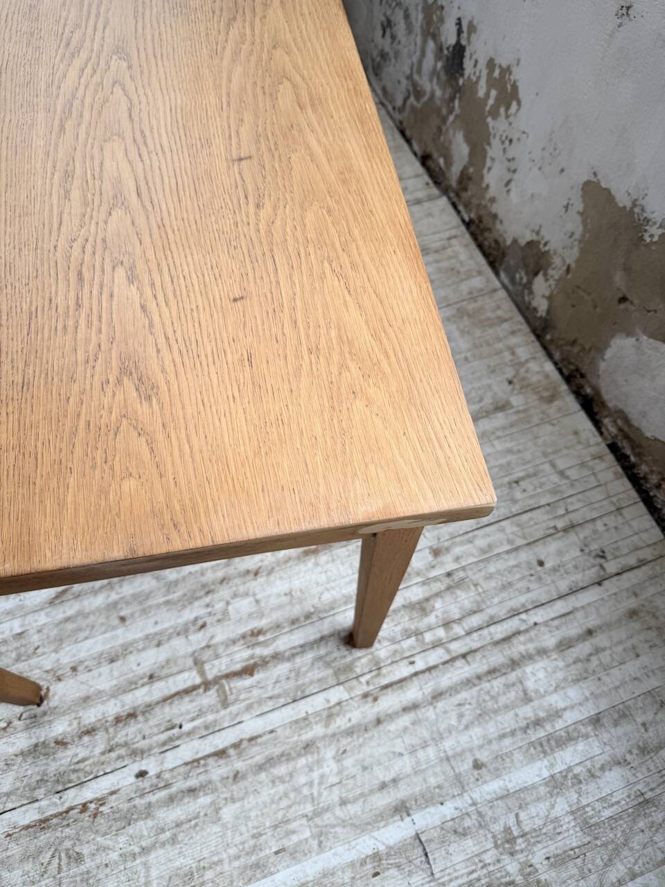 Oak veneer desk 1950