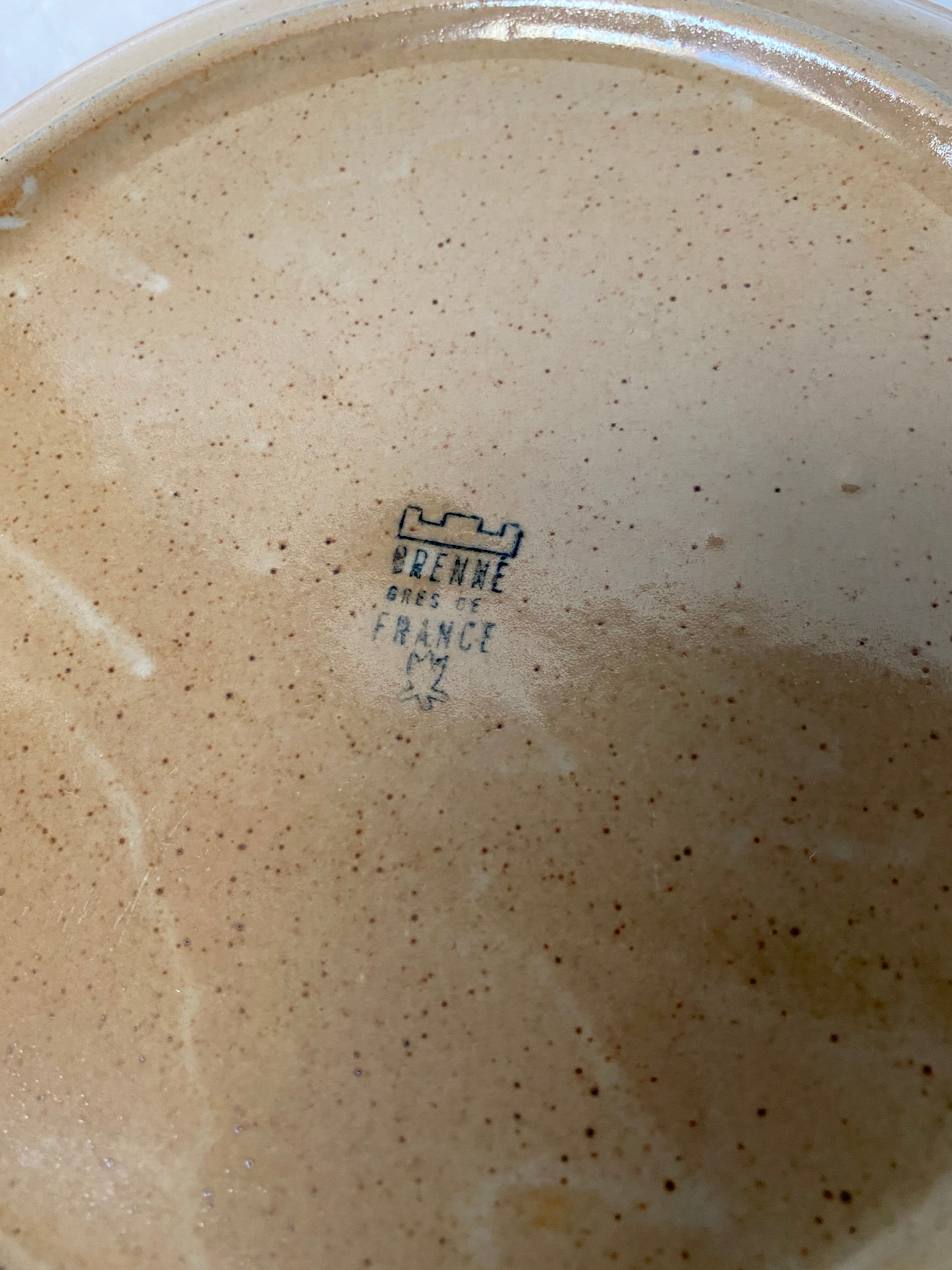 Set of 5 sandstone plates