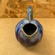 Antique alphonse mouton melon pitcher flamed ceramic blue vintage