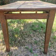 Table de ferme ancienne en merisier 204 x 81 cm