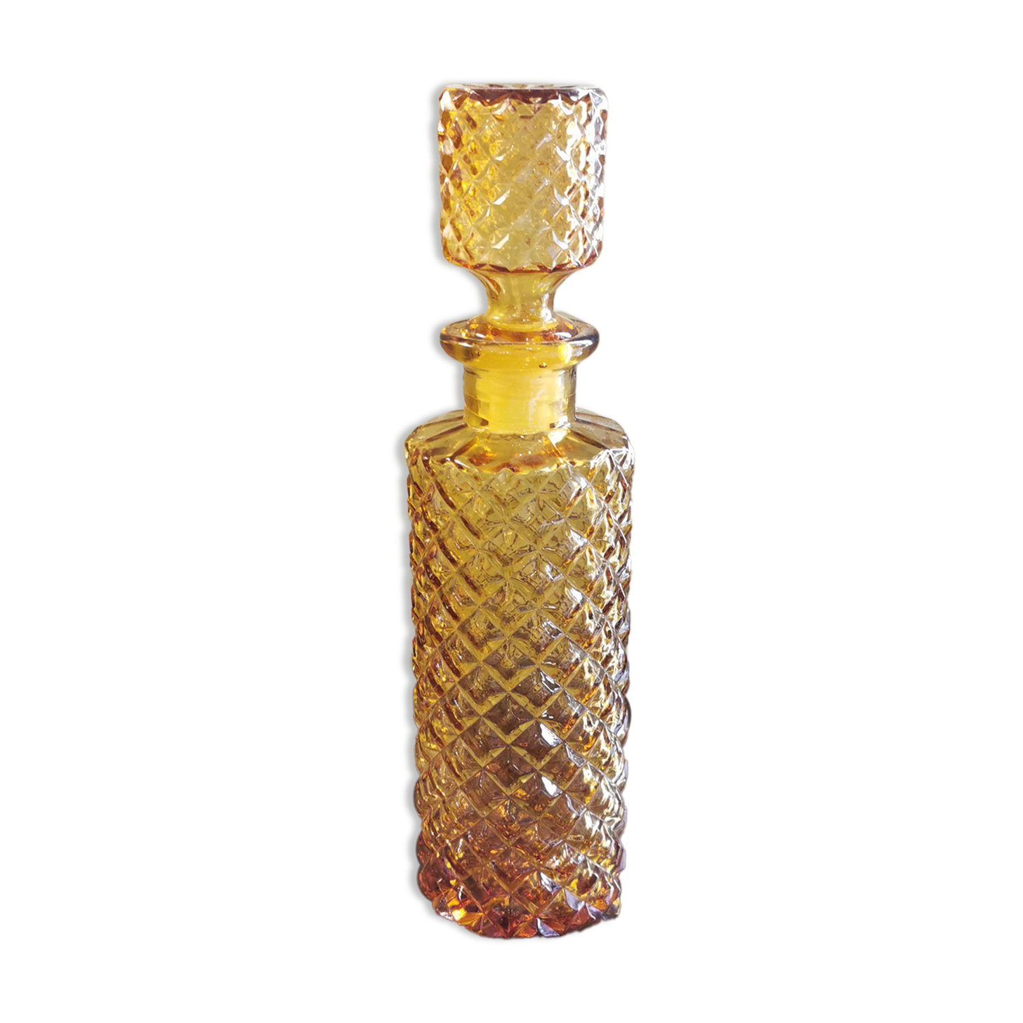 Carafe vintage pointe de diamant