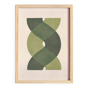Peinture abstraite sur