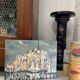 Huile sur panneau vintage