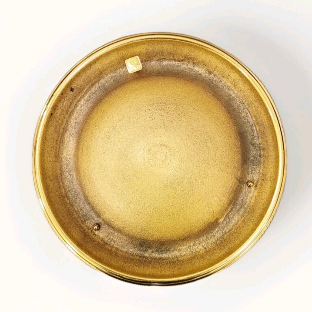 Cendrier bronze et verre Lumi Italie