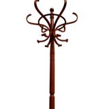 Coat rack on stand
