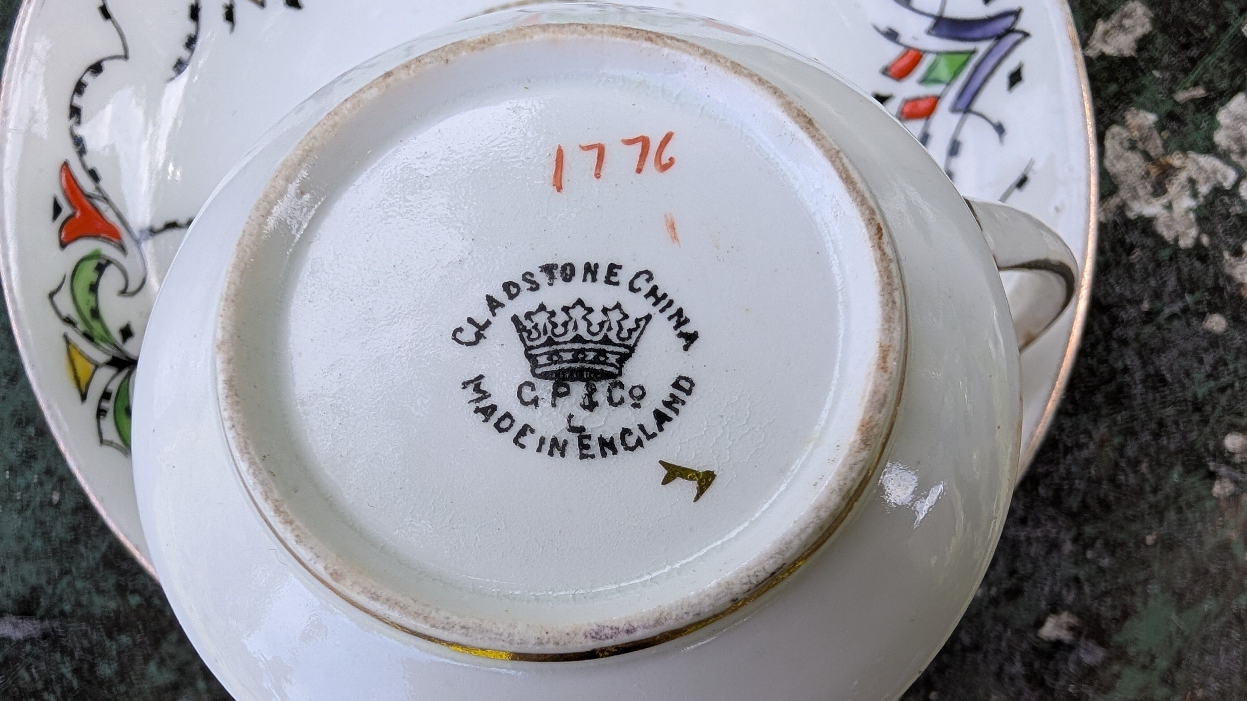 Art Deco English tea service Gladstone