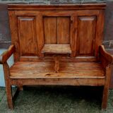 Fireplace bench