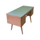 Beech and laminate writing desk by Ekawerk Horn Lippe, Germany 1960s