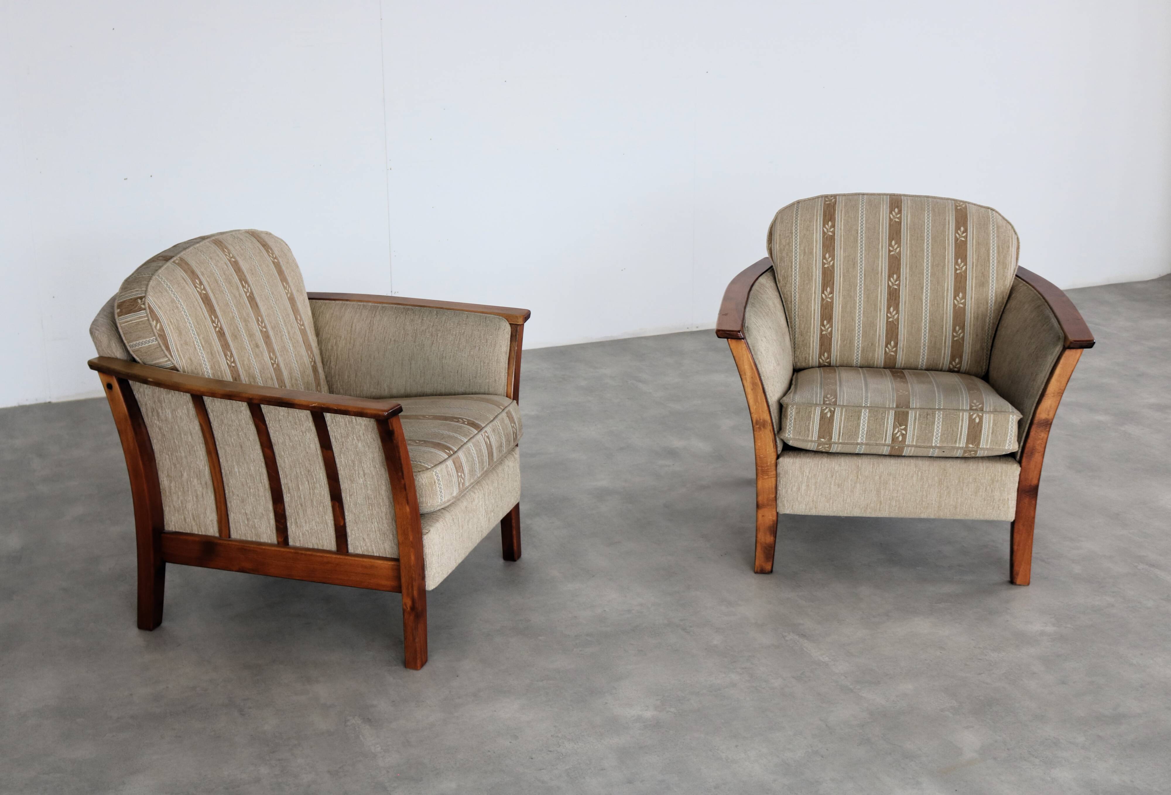 Vintage armchairs | easy chairs | 60s | sweden