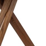 Pierre Chapo. Tabouret modèle S31 en orme naturel. Années 1980