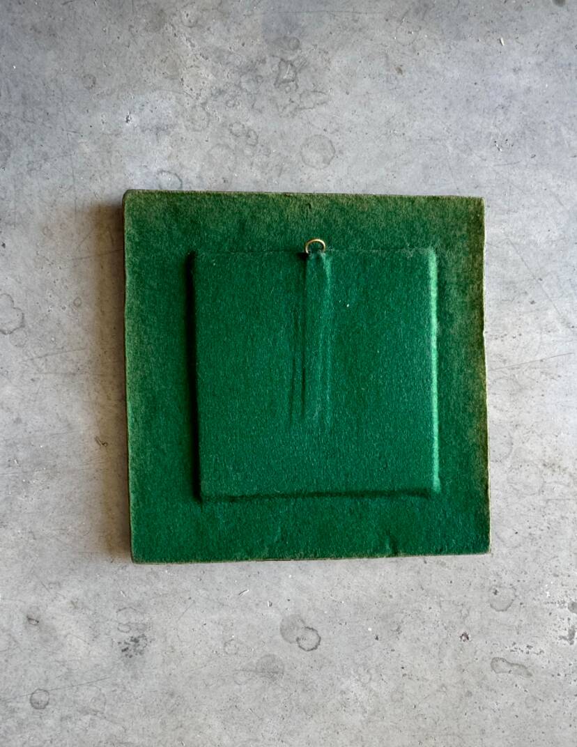 Mithé Espelt ceramic mirror, 1970