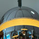 Suspension Space Age 5 openwork lights, 1970s, adjustable