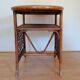 Salon de jardin en rotin console et deux fauteuils