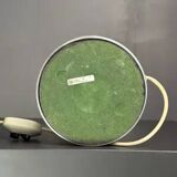 Midcentury space age large glass mushroom table lamprey Temde, 1960s