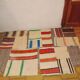 Ensemble de cinq coussins en laine