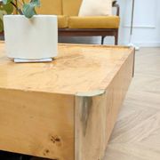 Vintage coffee table by Jean Claude Mahey