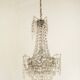 French Montgolfier Style Crystal Chandelier With 3 Tiers Prisms 4115