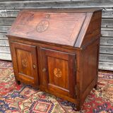 Furniture scriban in cherry tree period louis xvi xviii century