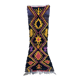 Tapis de couloir Boucherouite vintage tissé à la main, Maroc