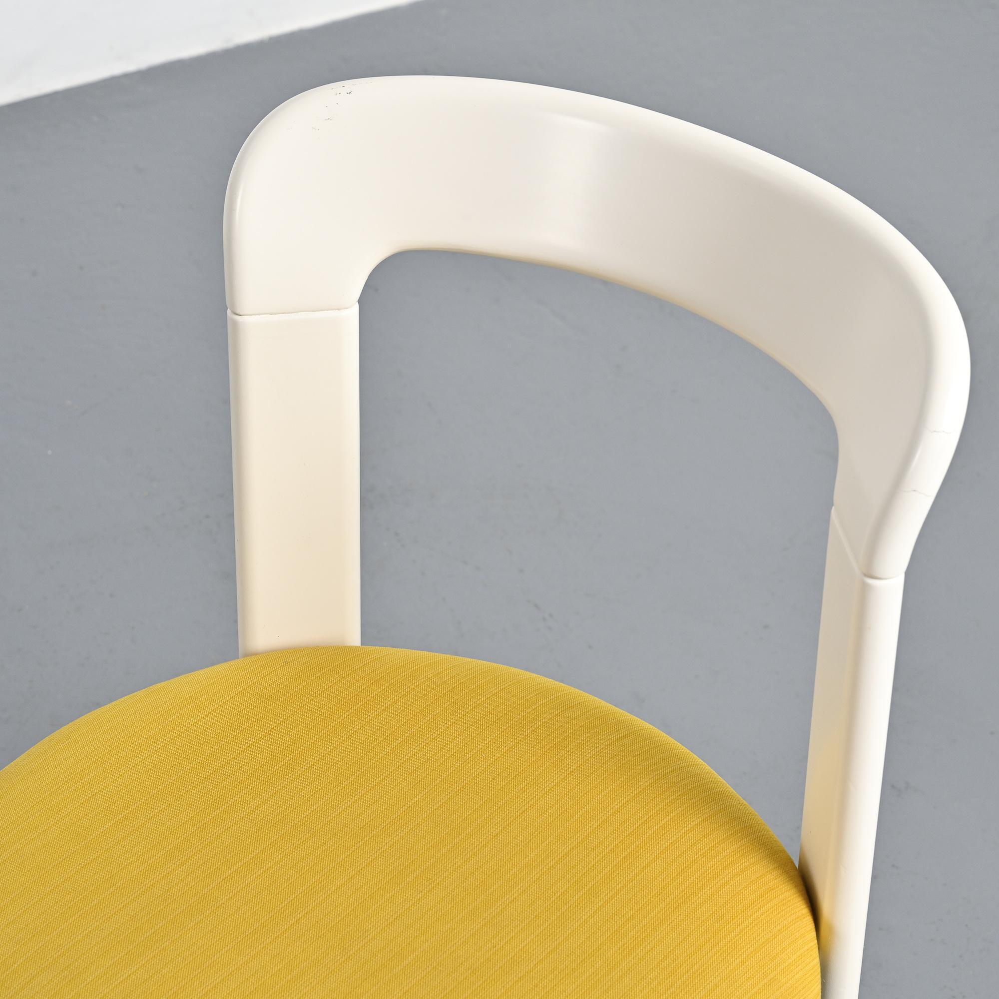 Set of two chairs and a stool by Bruno Rey, Dietiker, circa 1975.