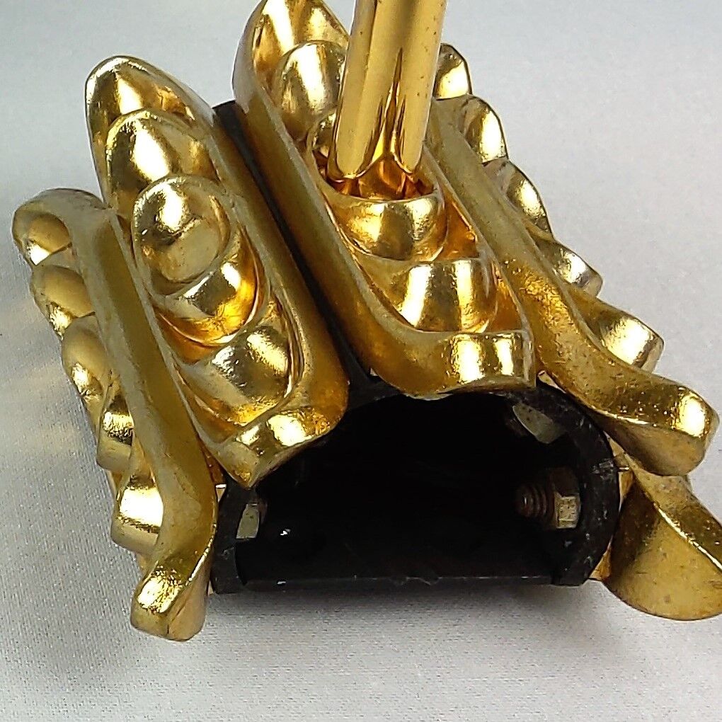 Vintage Murano and 1960 gold metal wall light