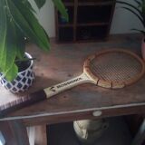 Wood racket nightingale strato 60s