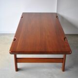 Danish teak coffee table by Niels Bach